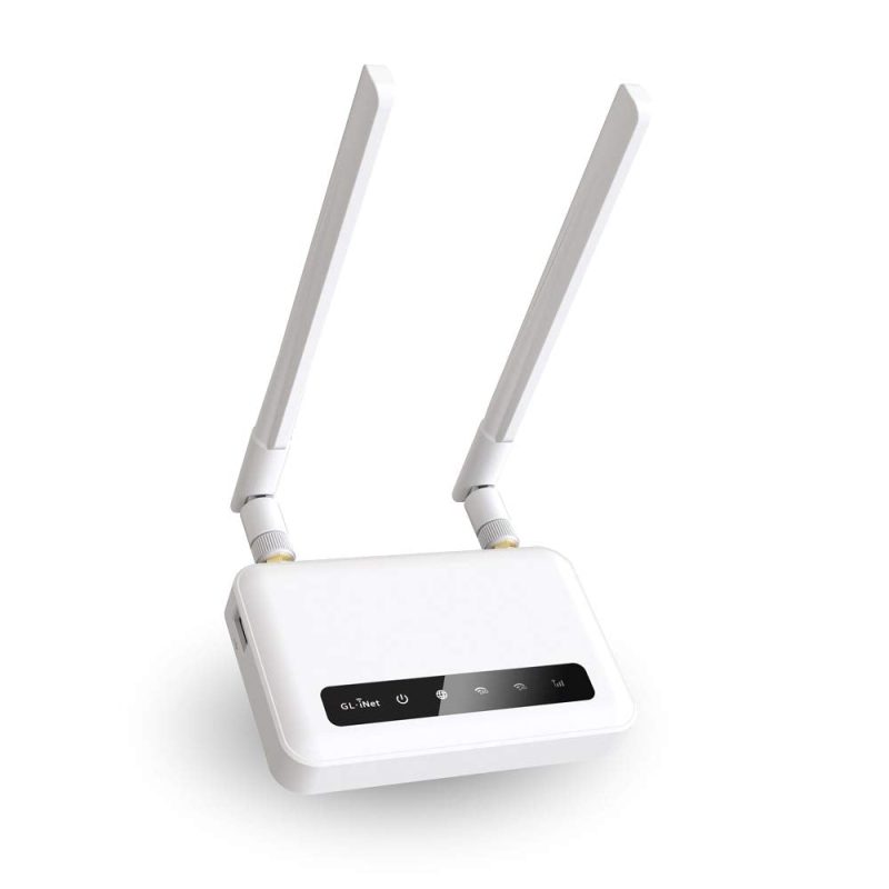GL.iNet GL-X750 (Spitz) V2 4G LTE Gigabit Router – Dual-Band AC750, OpenWrt, VPN, IoT Gateway