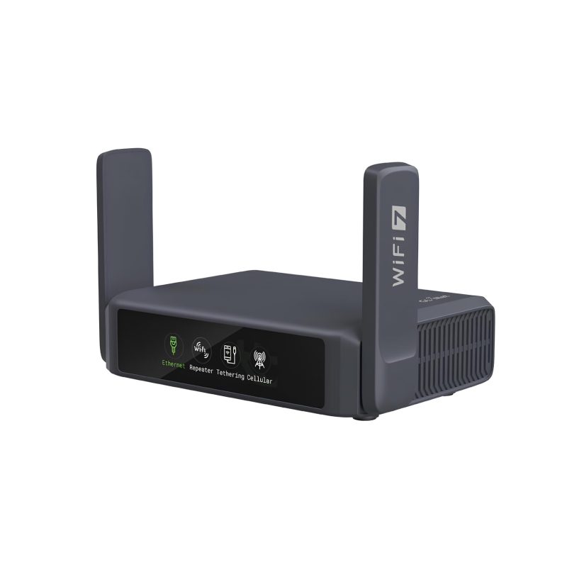 GL.iNet GL-BE3600 (Slate 7) – Portable WiFi 7 Travel Router with VPN & 2.5G Port