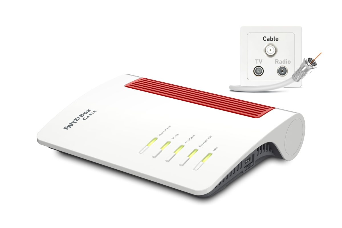 AVM FRITZ!Box 6670 Cable Router – DOCSIS 3.1 Modem, WiFi 7, 2.5G LAN, Zigbee Integration