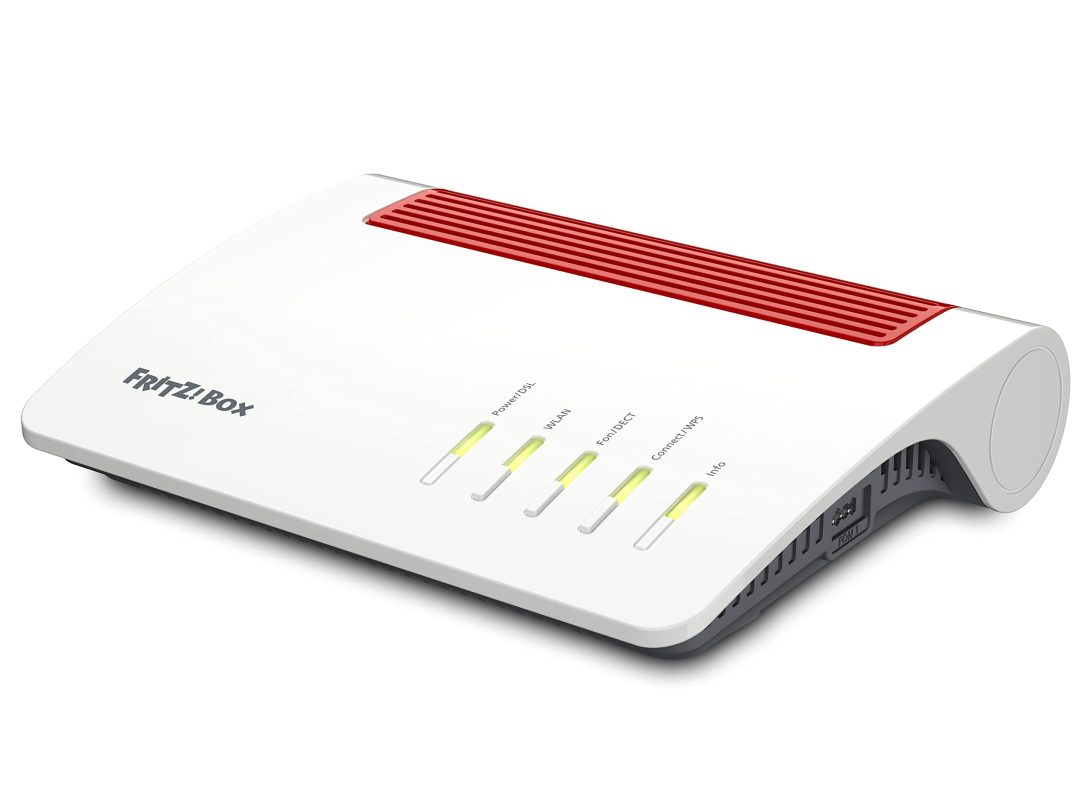 AVM FRITZ!Box 7590 AX – WiFi 6 DSL Router with Mesh, DECT Base & Supervectoring