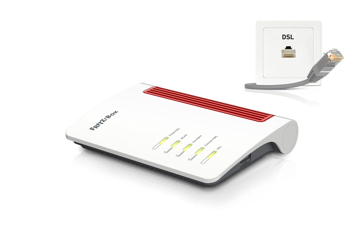 AVM FRITZ!Box 7530 WiFi AC+N Router – VDSL Supervectoring, Mesh, DECT Base, Media Server