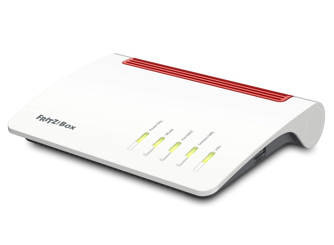 AVM FRITZ!Box 7590 – WiFi AC+N DSL Router with Mesh, DECT Base & Media Server